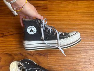 Converse Plataforma Negras
