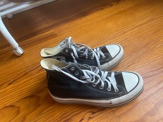 Converse Plataforma Negras