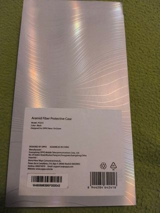 Custodia nera per Oppo Reno 10x Zoom