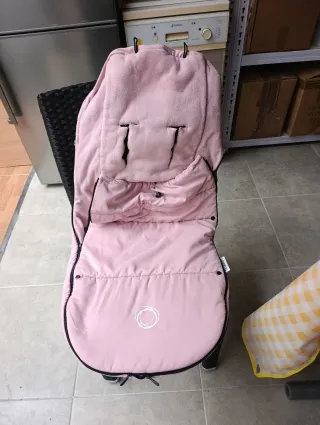 Saco y colchoneta Bugaboo rosa