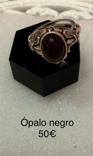 Anillos Plata 925 Ópalos ajustables 