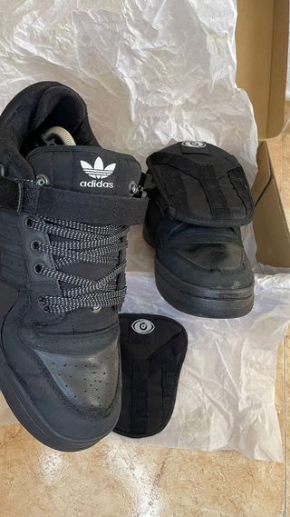 Adidas Forum Buckle Low x Bad Bunny Triple Black
