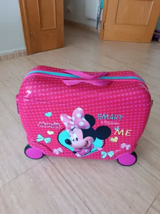 Maleta infantil Minnie Mouse rosa