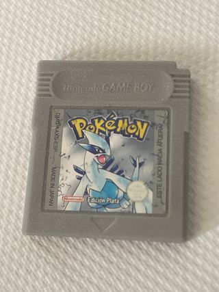 Pokémon Plata Game Boy DMG-AAXS-ESP