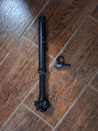 Tija telescópica para bicicleta