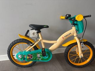 Bicicleta infantil TOPLIFE fútbol 