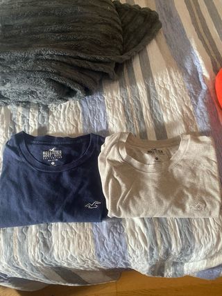 2 Camisetas Hollister Talla XS