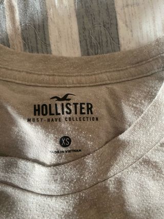 2 Camisetas Hollister Talla XS