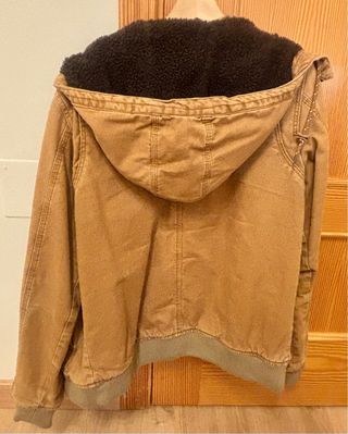 Abrigo Pull&Bear forrado marrón