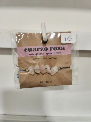 Pulsera Cuarzo Rosa KUNUGI