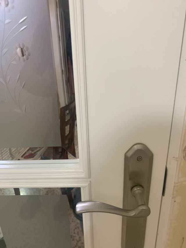 Conjunto de 3Puertas de interior lacadas en blanco