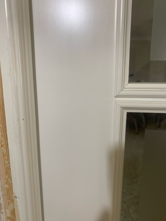 Conjunto de 3Puertas de interior lacadas en blanco