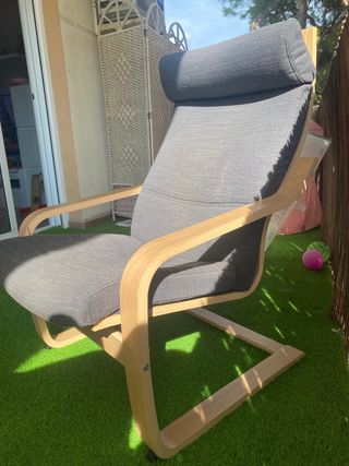 Mecedora IKEA Madera Gris
