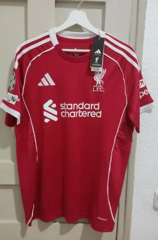 Camiseta Liverpool 25/26 Salah Adidas