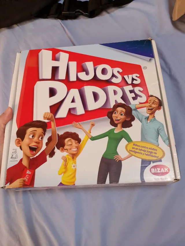 Juego de mesa Hijos vs Padres Bizak