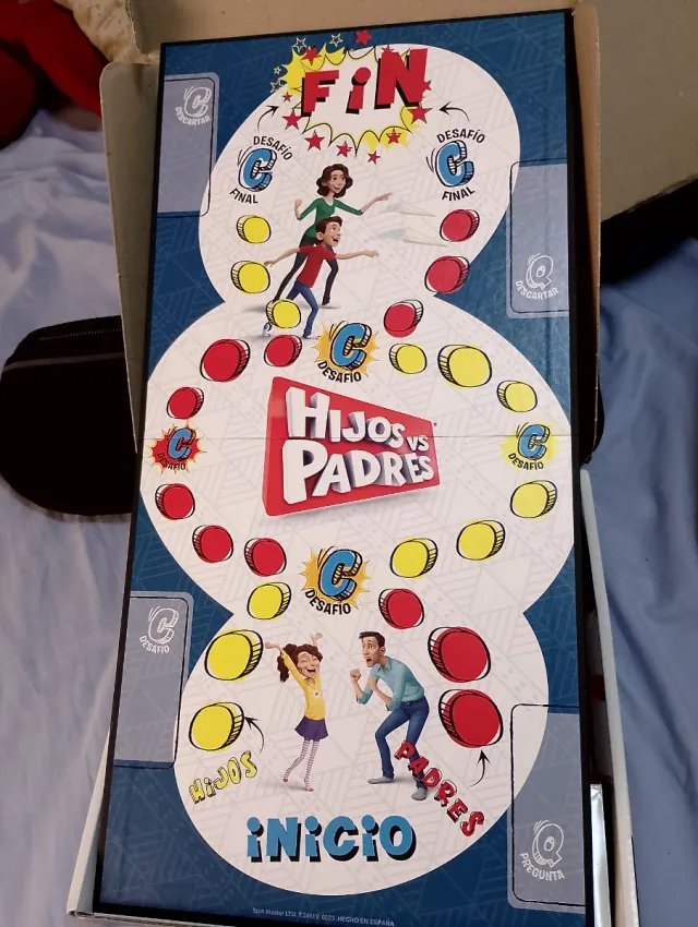 Juego de mesa Hijos vs Padres Bizak