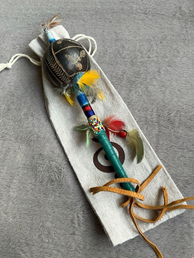 Maraca medicinal Shipibo