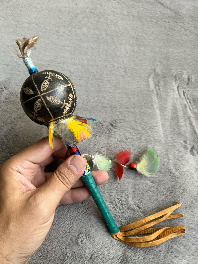 Maraca medicinal Shipibo