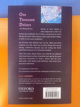 One Thousand Dollars and Other Play (Oxford Boo...