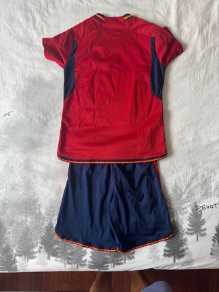 Equipación Fútbol España Infantil Adidas