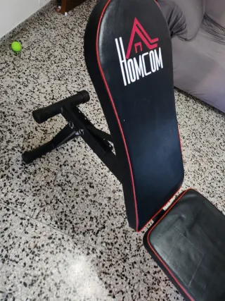 Banco de Pesas Plegable (Como Nuevo)