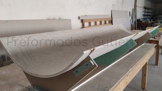 Piezas de Pladur (yeso laminado) a medida