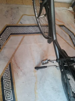 Bicicleta con batería