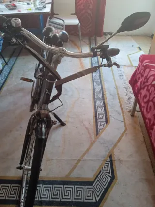 Bicicleta con batería