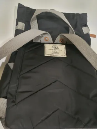Mochila ROKA Negra y Gris