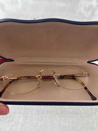 Montura Gafas Giorgio Armani Ovaladas Tortoise/Oro