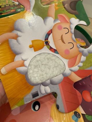 Puzzle Granja Texturas Eurekakids