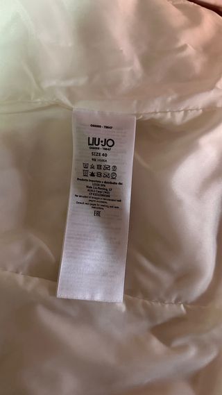 Piumino Liu Jo Bianco con Pelliccia