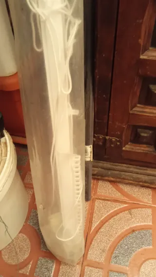 Riel aluminio blanco 1.58m y 2.20m