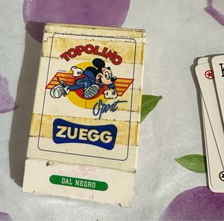 Carte da gioco Topolino Sport Zuegg