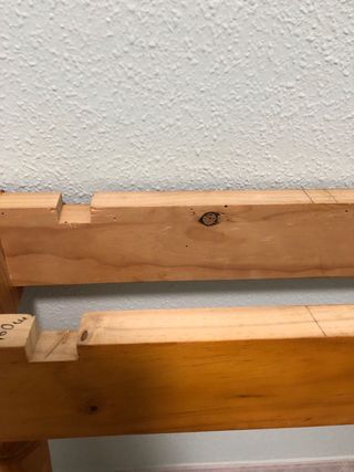 Mesa extensible de madera