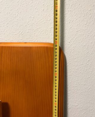 Mesa extensible de madera