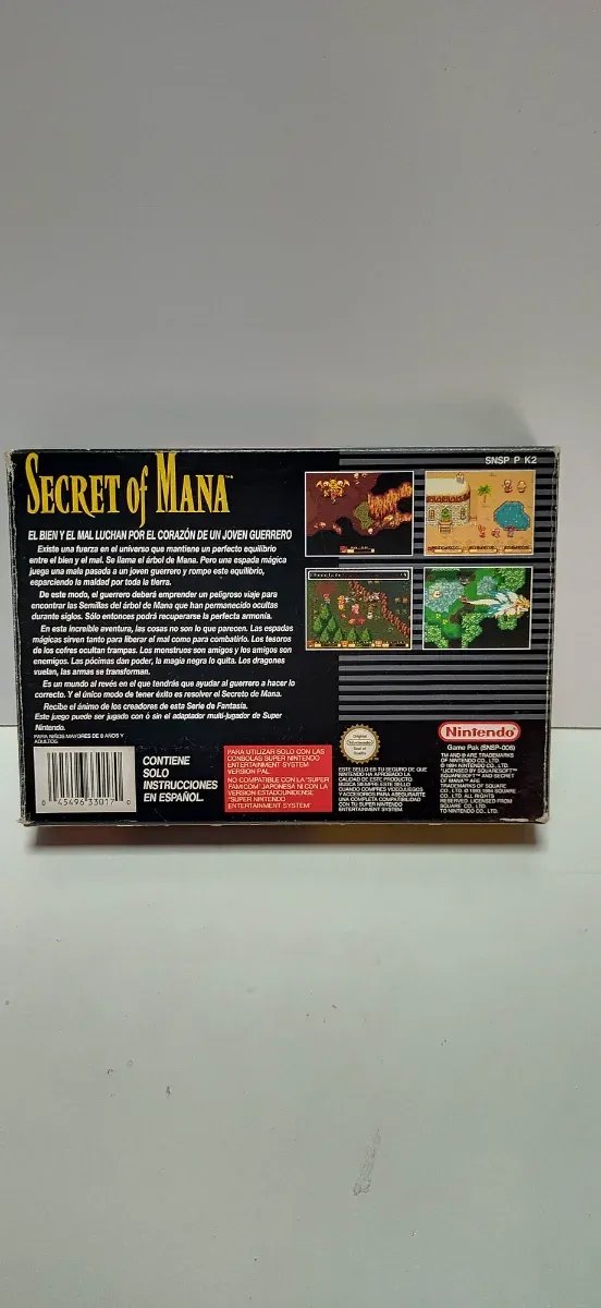 Secret of Mana super nintendo snes
