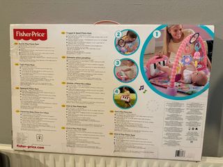 Piano Pataditas Fisher-Price Gimnasio Bebé