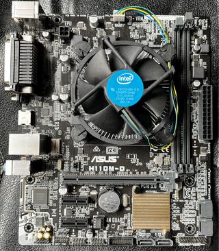 Placa ASUS H110M-D + Intel Pentium G4400