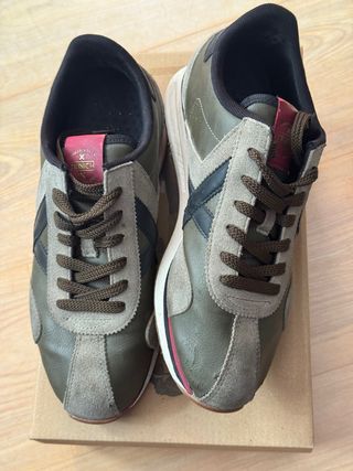 Zapatillas Munich Verde Oliva