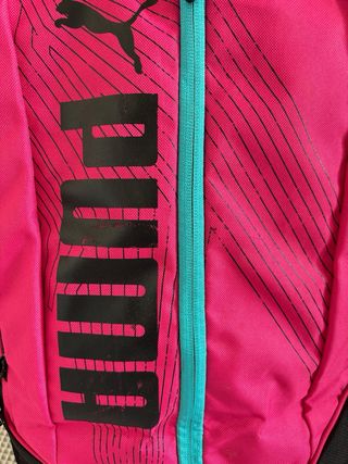 Mochila Puma Rosa y Negra