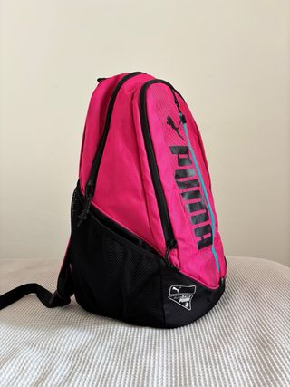 Mochila Puma Rosa y Negra