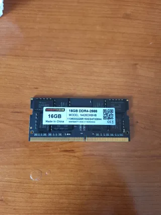 Memoria RAM 16GB DDR4 SODIMM