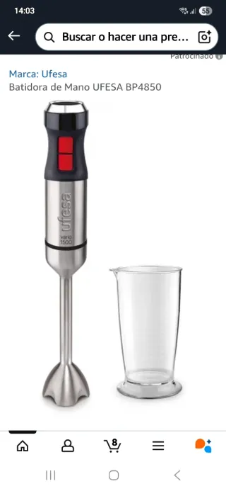 Batidora de mano Giese vario 1500