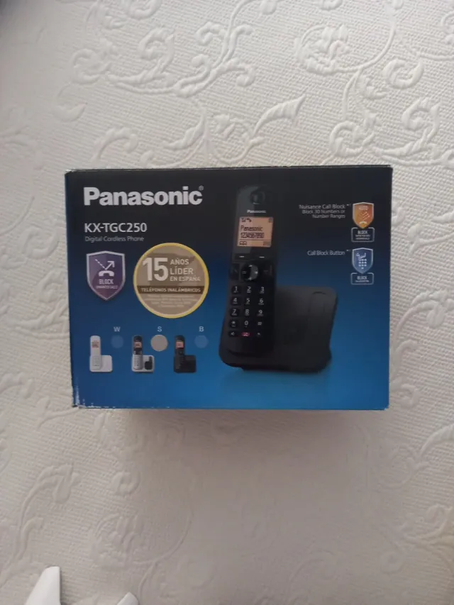 Teléfono Inalámbrico Panasonic KX-TGC250
