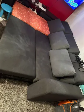 Sofá Cheelong gris poco uso