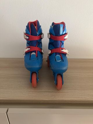 Patines ajustables para niños/as con protecciones