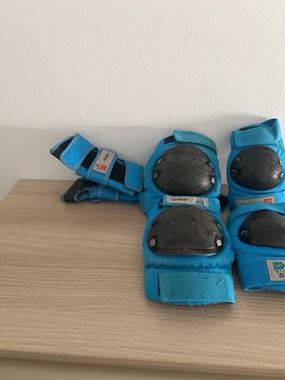 Patines ajustables para niños/as con protecciones