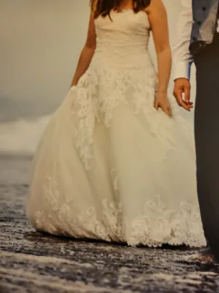Vestido de Novia Blanco Encaje