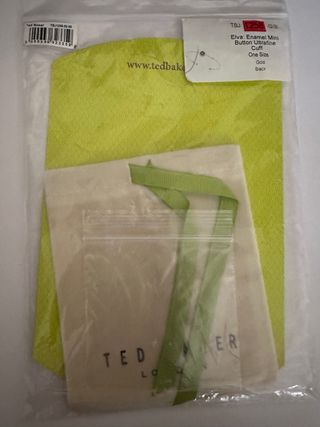 Pulsera Ted Baker Dorada Negra